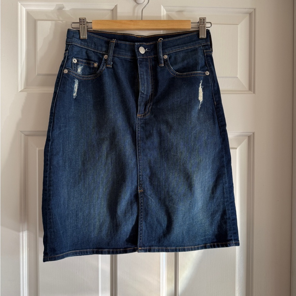 Gap a-line denim skirt - W sz 25